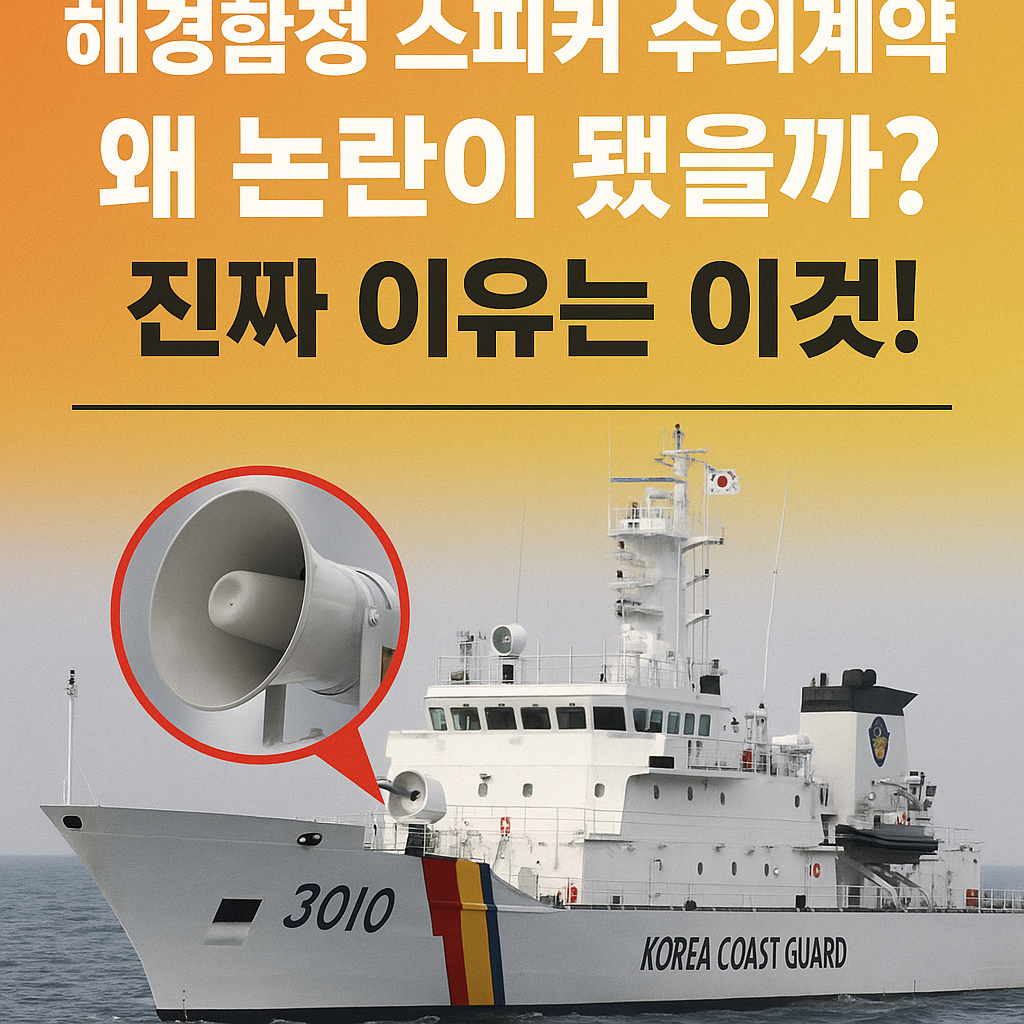 해경함정-스피커-수의계약-논란-이유.png